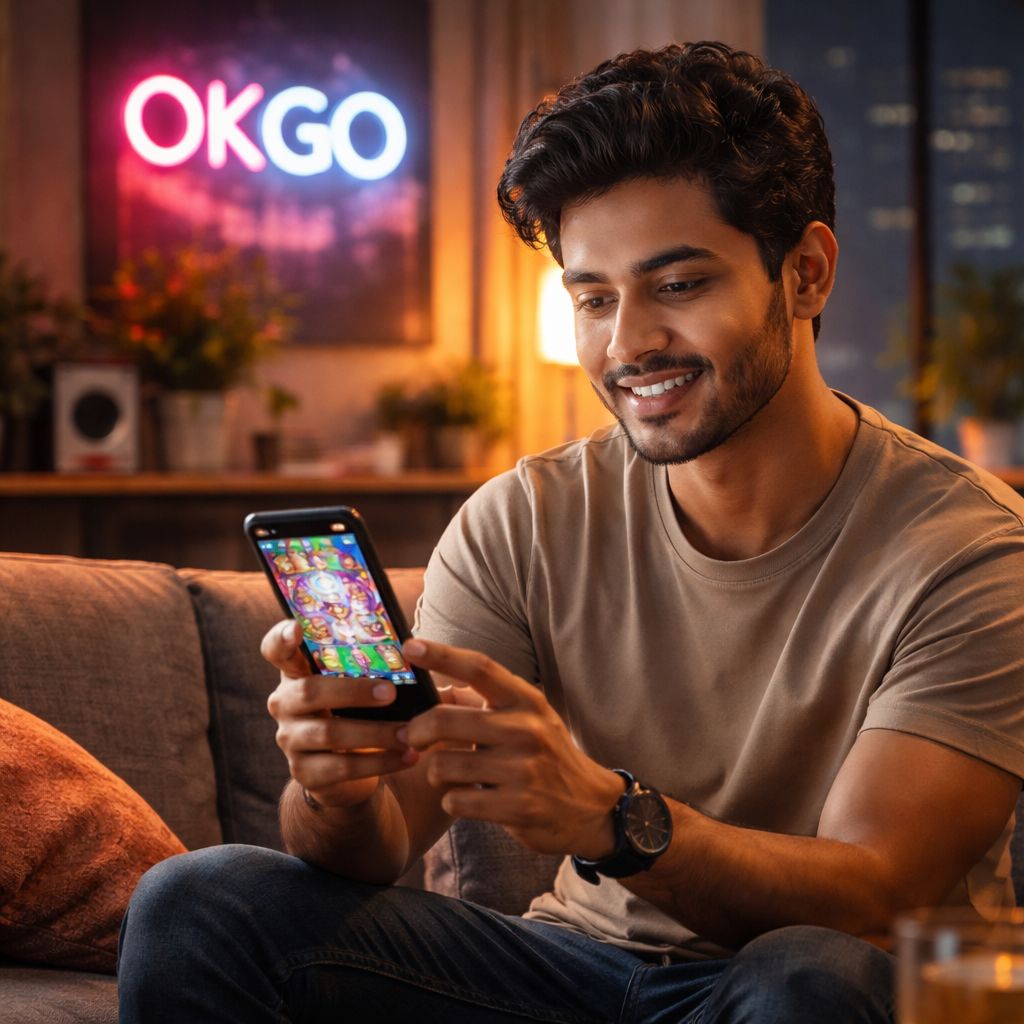 OKGO বাংলাদেশ গেমিং প্ল্যাটফর্ম হোমপেজ